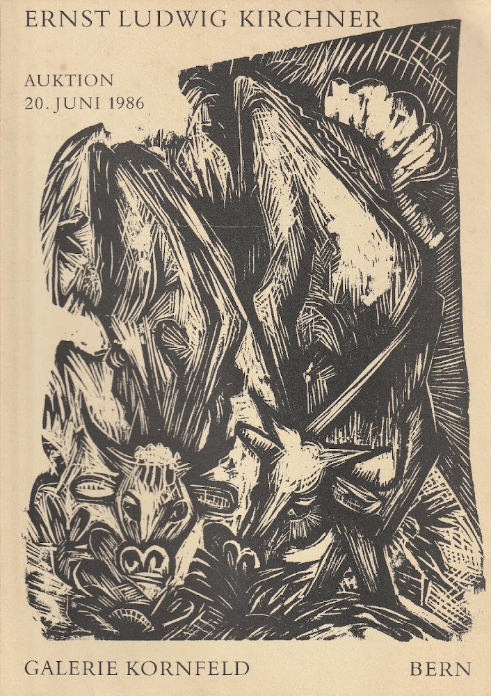 Ernest Ludwig Kirchner. Auktion 193. 20 Juni 1986
