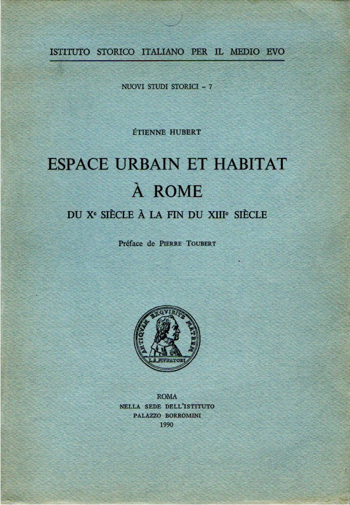 Espace urbain et habitat a Rome