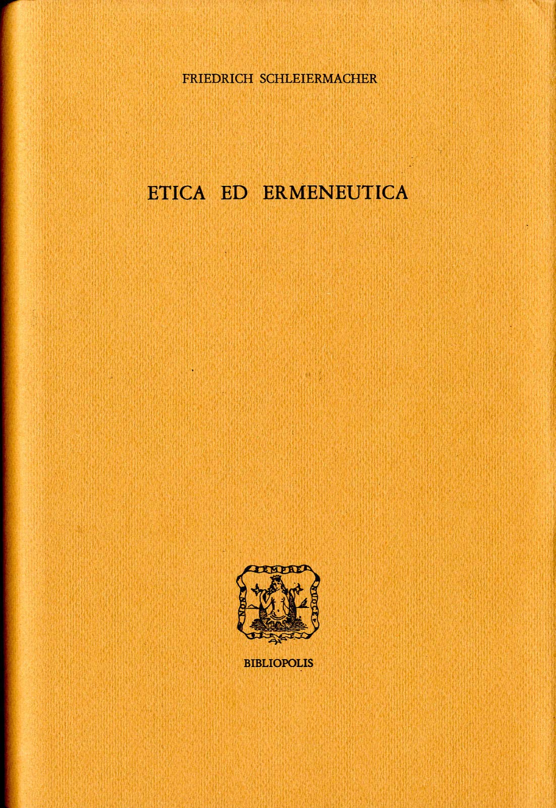 Etica ed ermeneutica