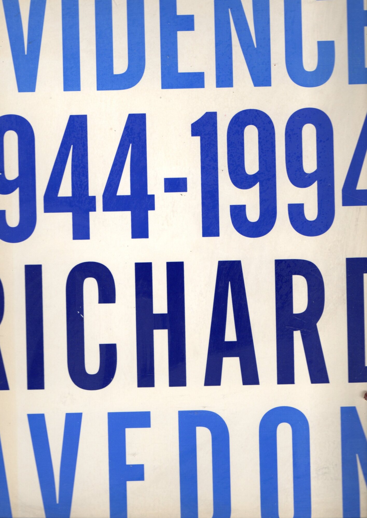 Evidence 1944-1994