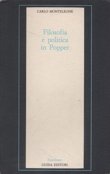 Filosofia e politica in Popper.