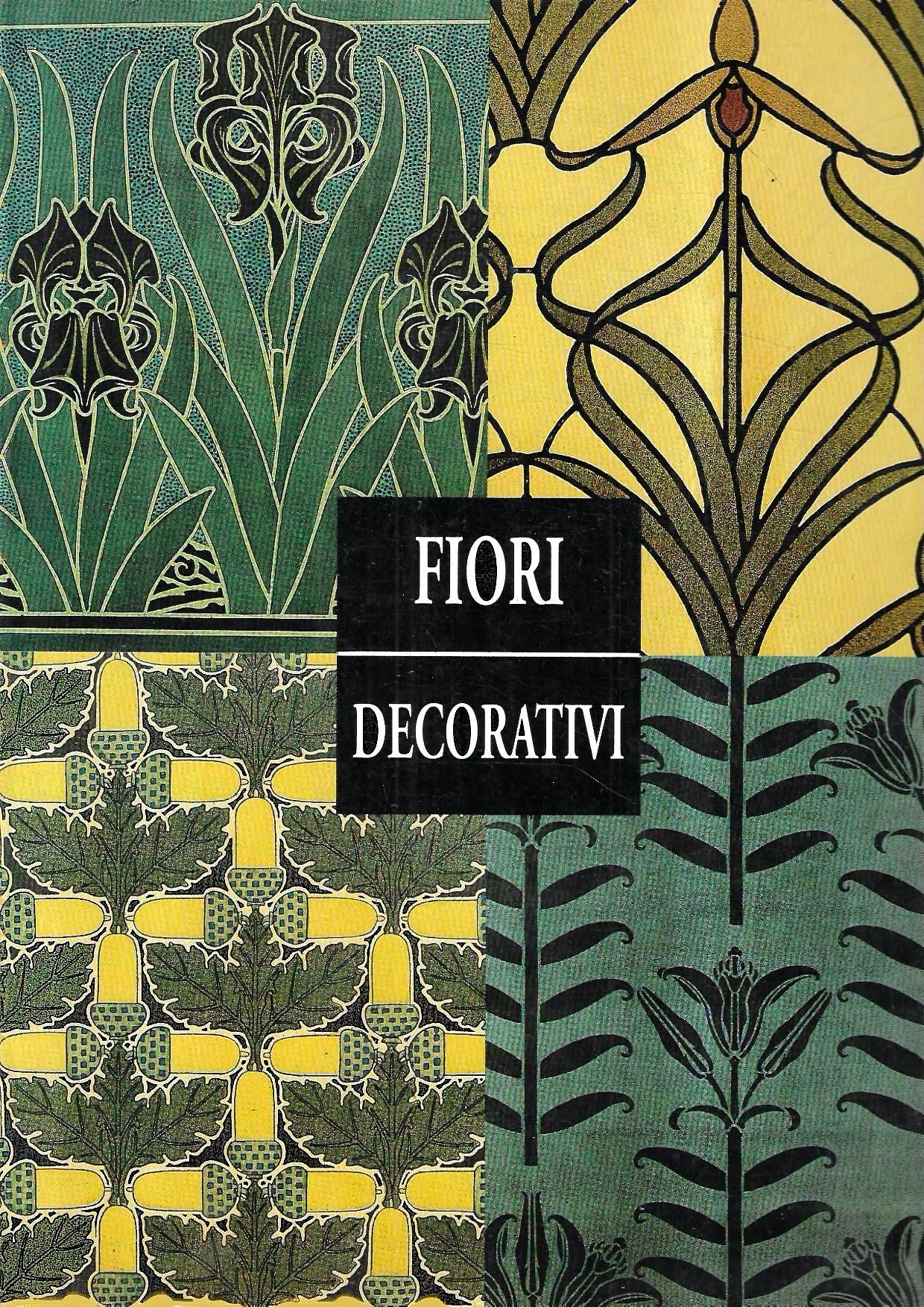 Fiori decorativi dalle tavole di M.P. Verneuil