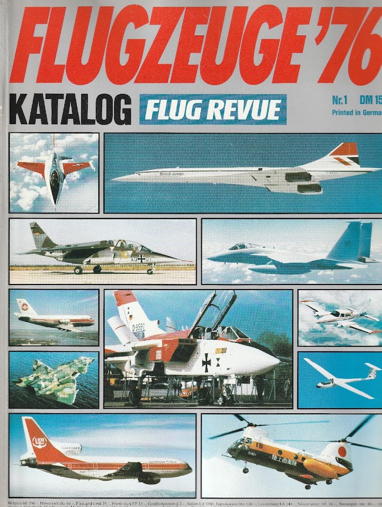 Flugzeuge '76 Katalog Flug Revue