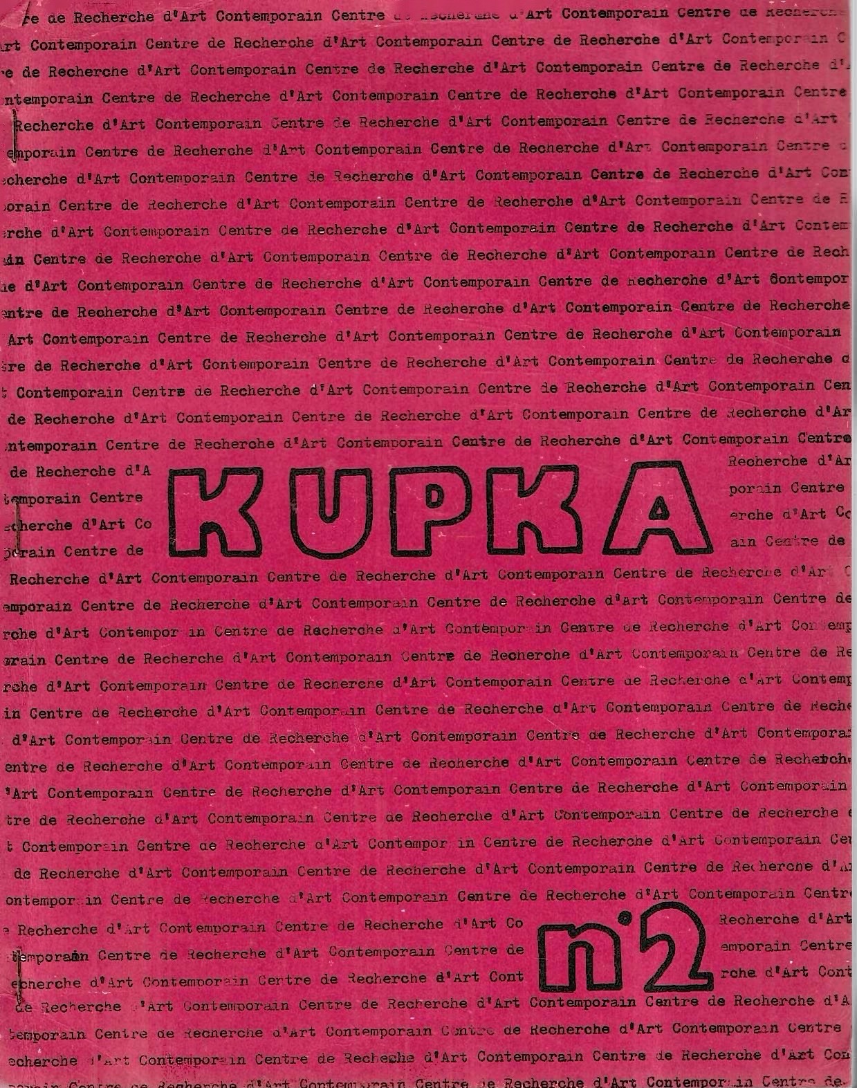 Frank Kupka. Chronologie - Expositions - Bibligraphie (Centre de Recherche …