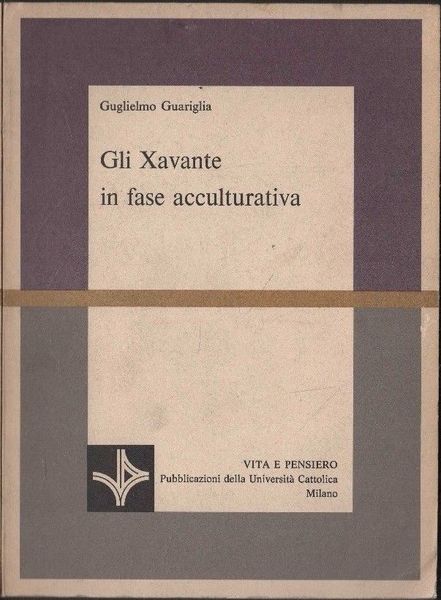 GI XAVANTE IN FASE ACCULTURATIVA