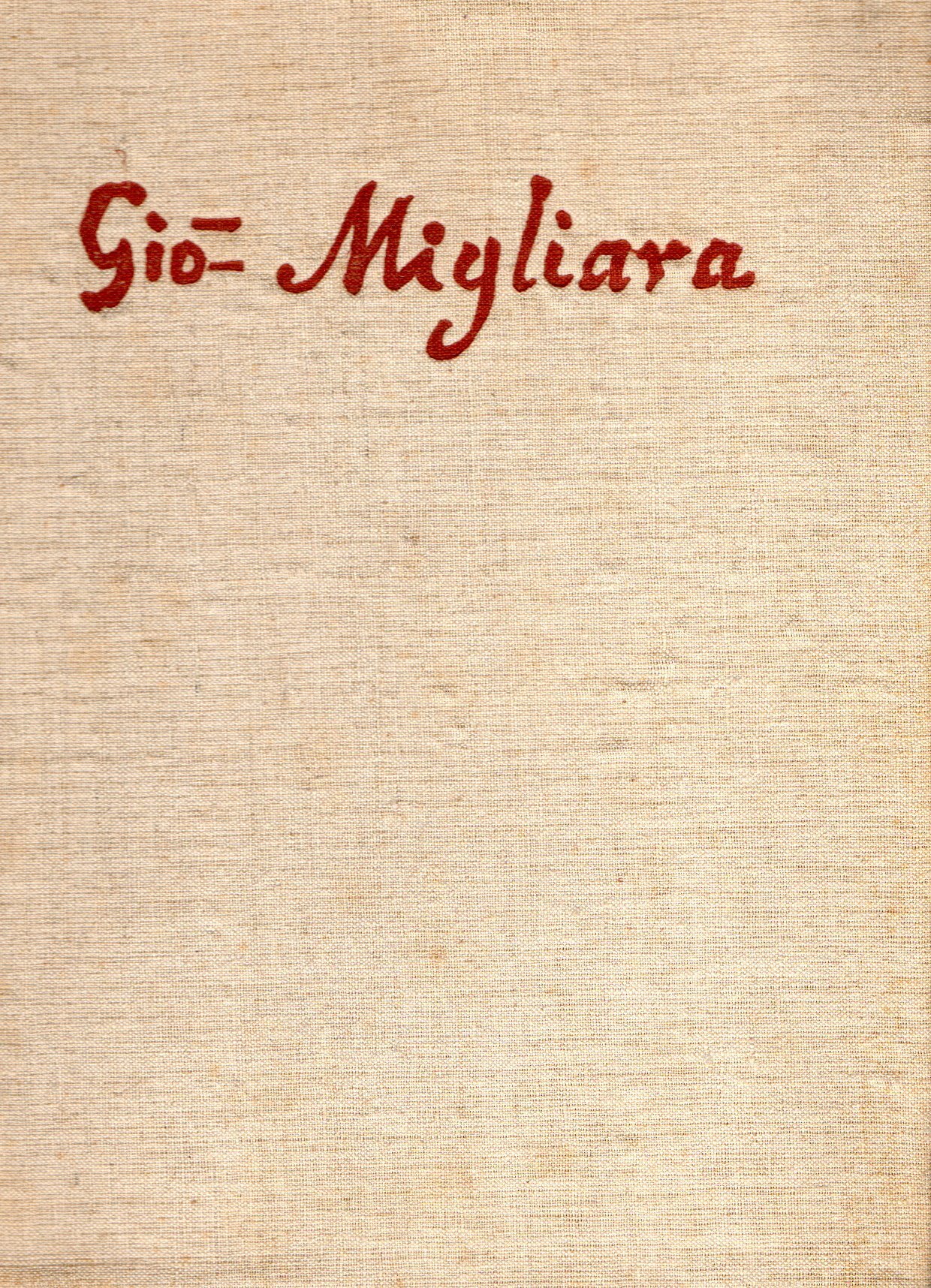 Giovanni Migliara (1785-1837)