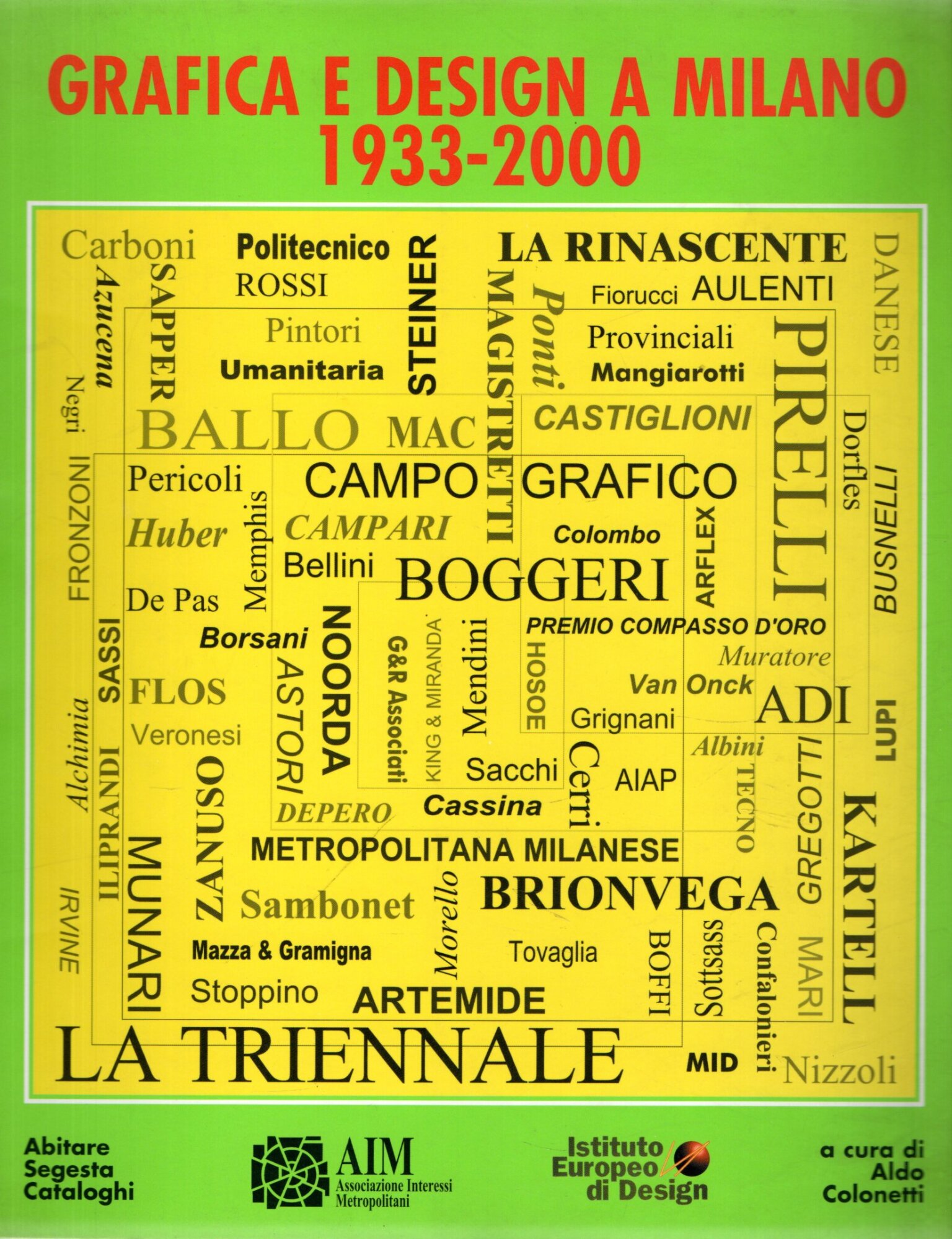 Grafica e design a Milano 1933-2000
