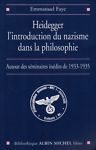Heidegger l'introduction du nazisme dans la philosophie