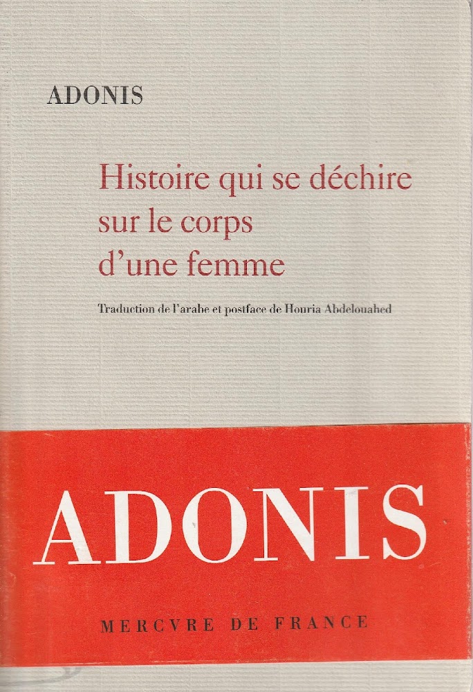 Histoire qui se déchire sur le corps d'une femme