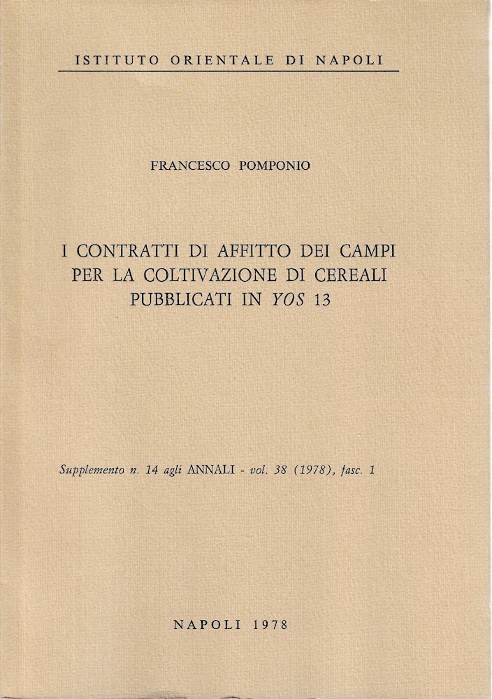 I contratti di affitto dei campi per la coltivazione di …