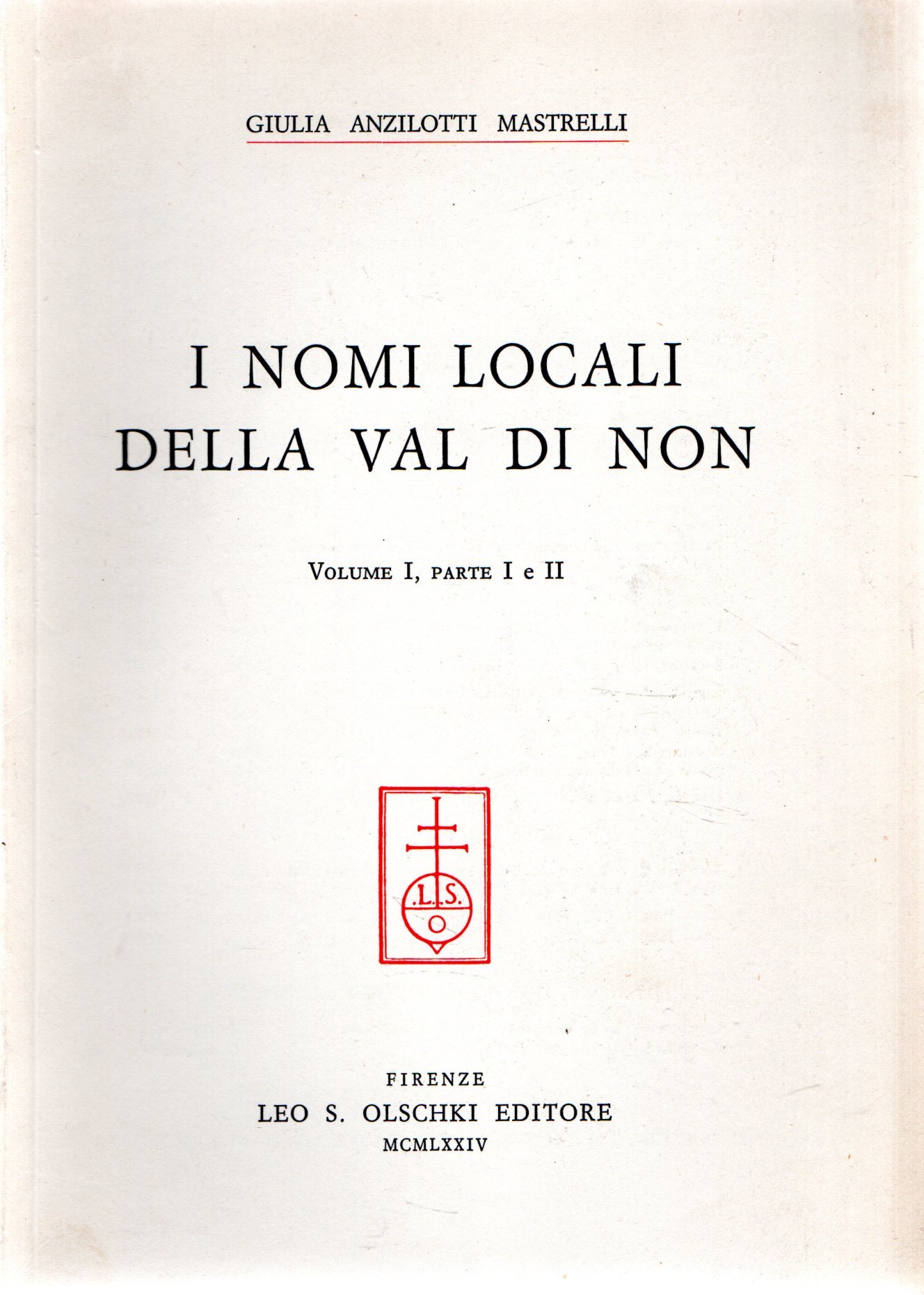 I nomi locali della Val di Non