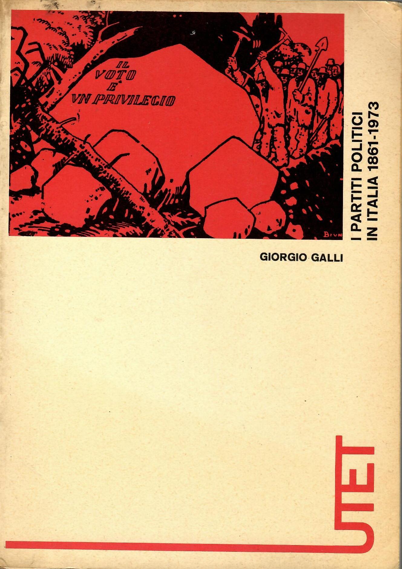 I partiti politici in Italia 1861-1973
