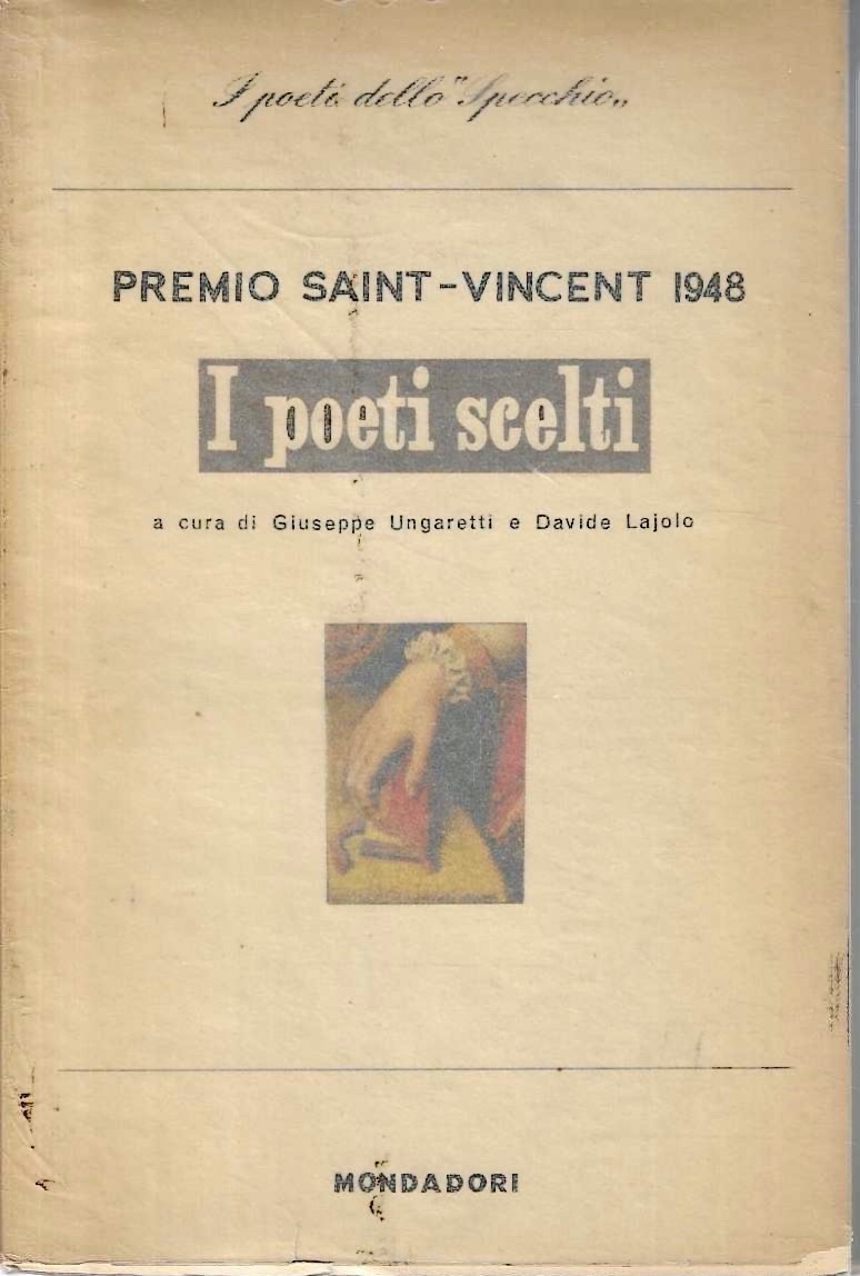 I poeti scelti. Premio Saint-Vincent 1948