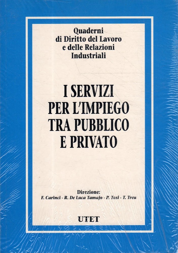 I servizi per l'impiego tra pubblico e privato