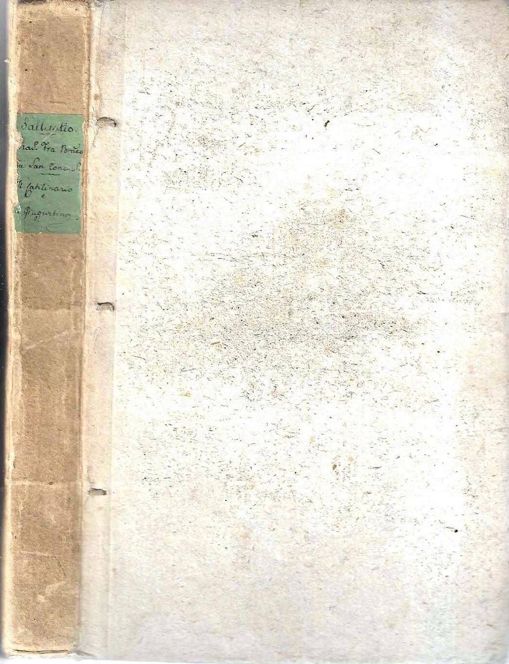 Il Catilinario ed il Giugurtino. Libri due di C. Crispo …