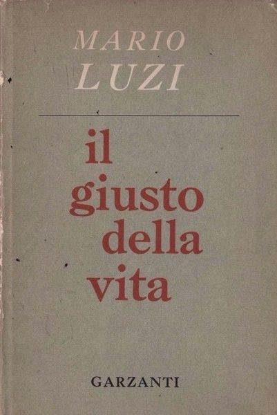 IL GIUSTO DELLA VITA