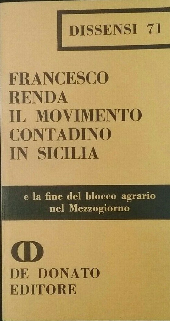 Il movimento contadino in Sicilia e la fine del blocco …