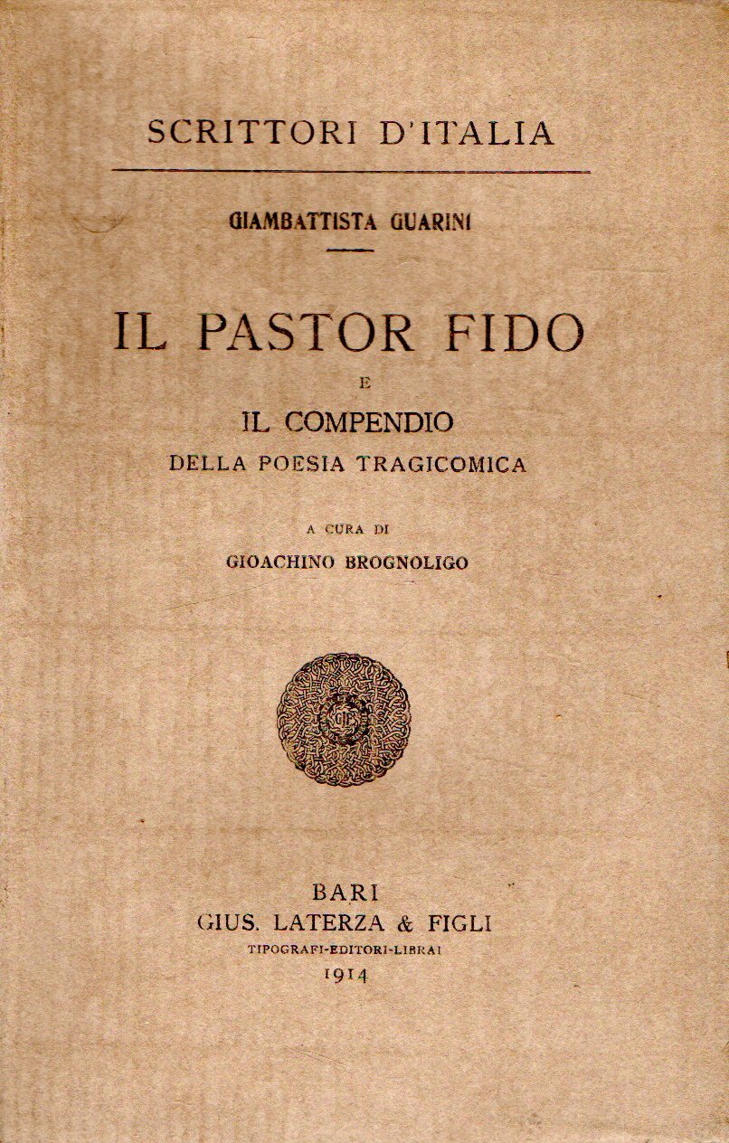 Il Pastor Fido e il Compendio di Poesia Tragicomica