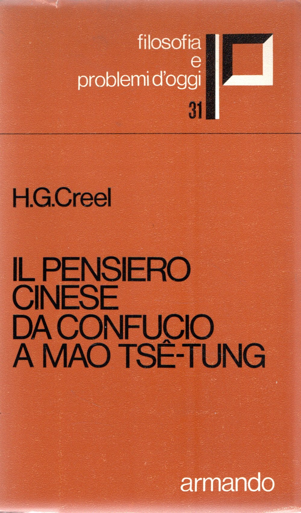 Il pensiero cinese da Confucio a Mao Tse-Tung