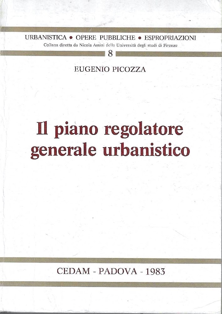 Il piano regolatore generale urbanistico