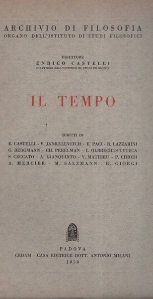 Il tempo.