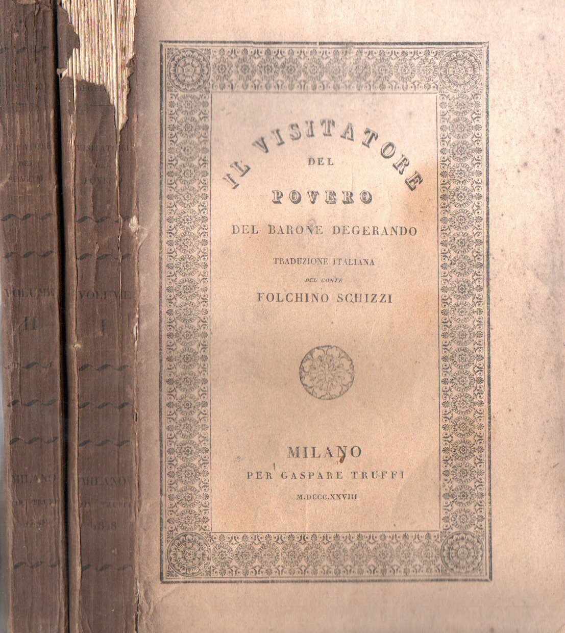 Il visitatore del povero del Barone Degerando membro dell'istituto di …