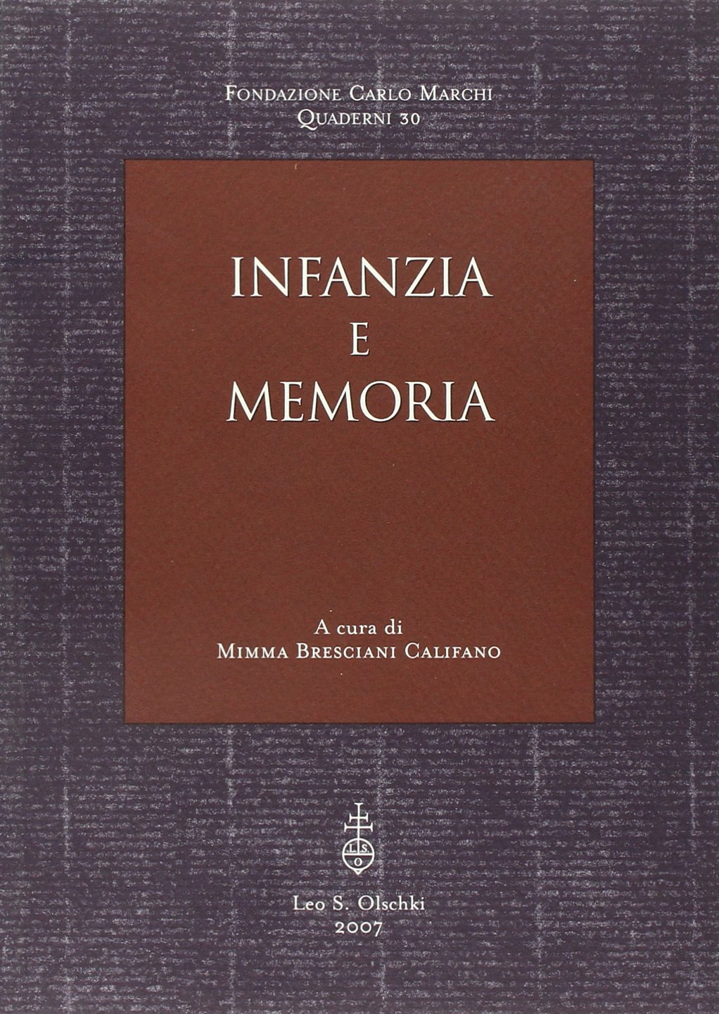 Infanzia e memoria