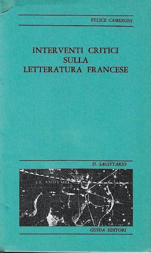 Interventi critici sulla letteratura francese