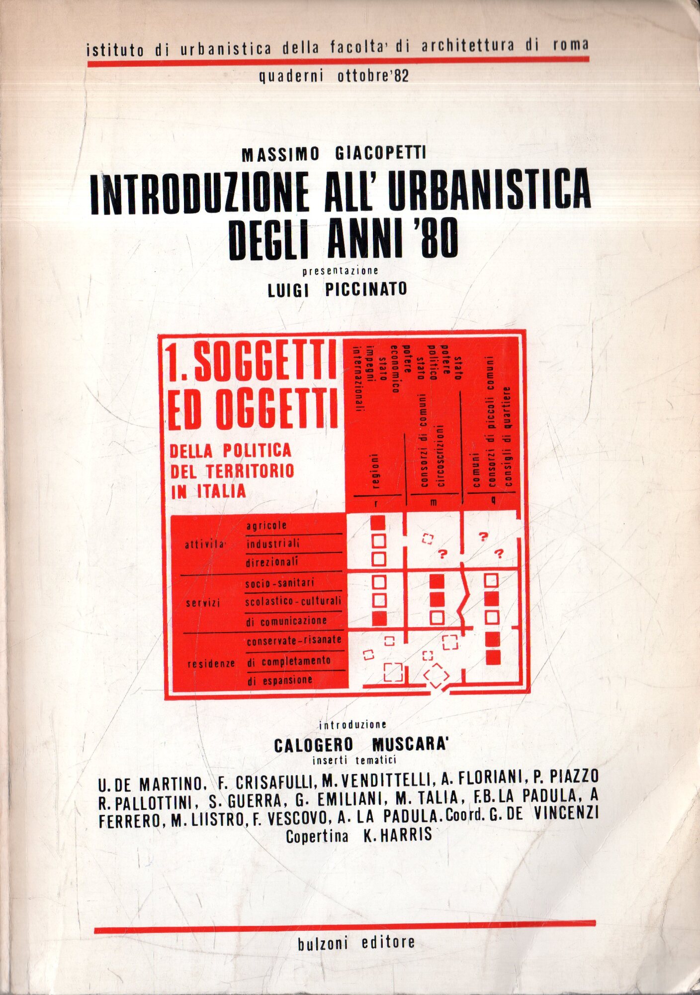 Introduzione all'urbanistica degli anni '80