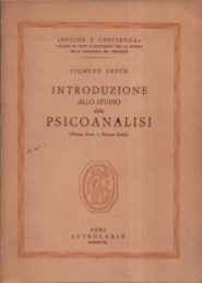 Introduzione allo studio della psicoanalisi.