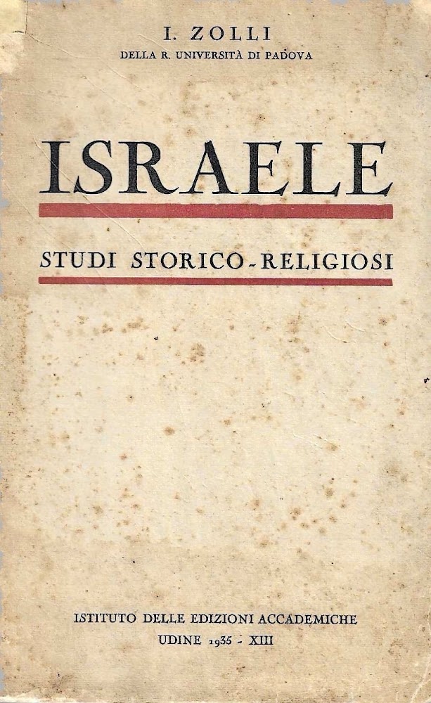 Israele. Studi storico-religiosi