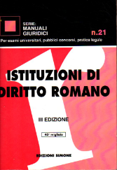 Istituzioni di diritto romano.