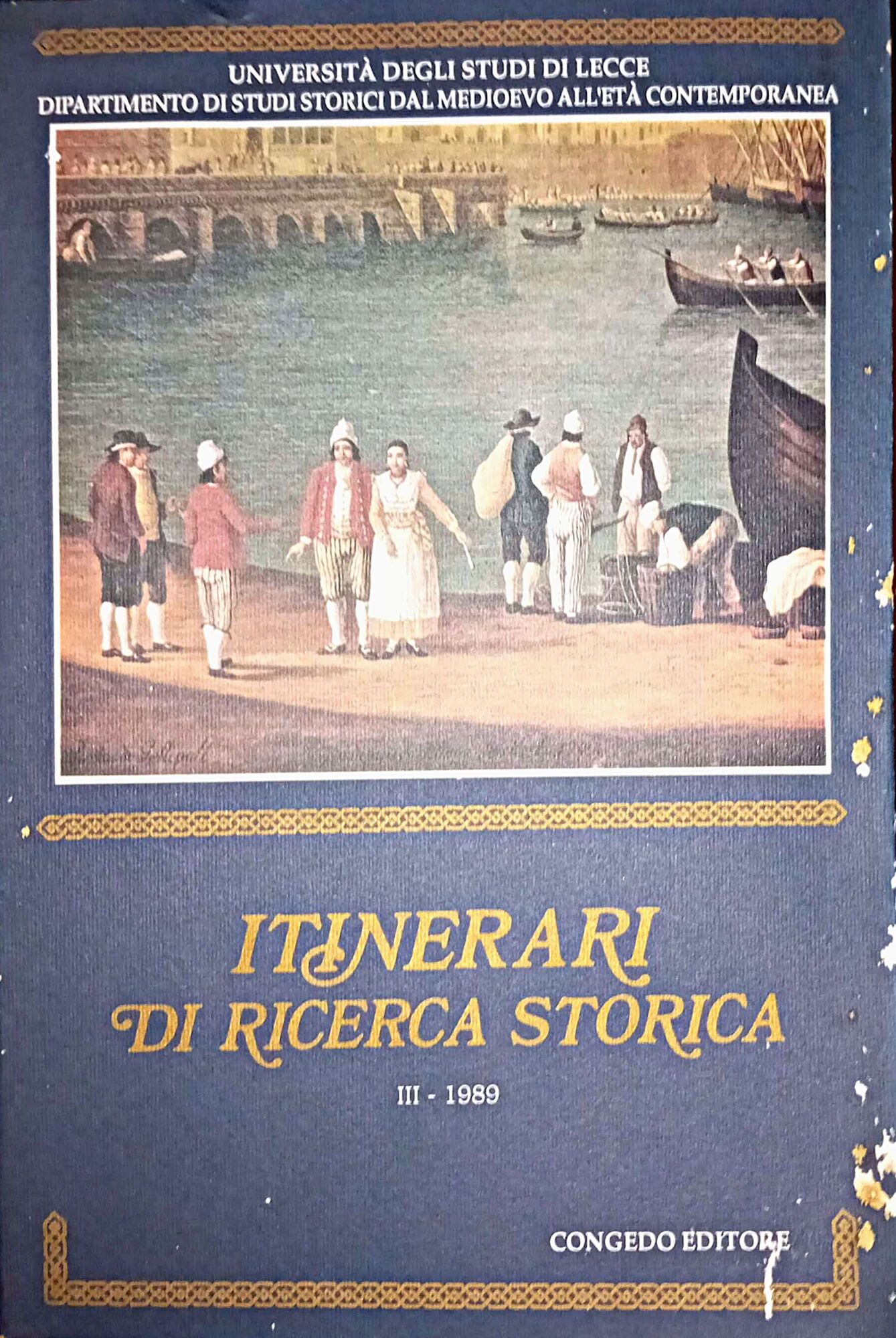 Itinerari di ricerca storica (1989). Vol. 3