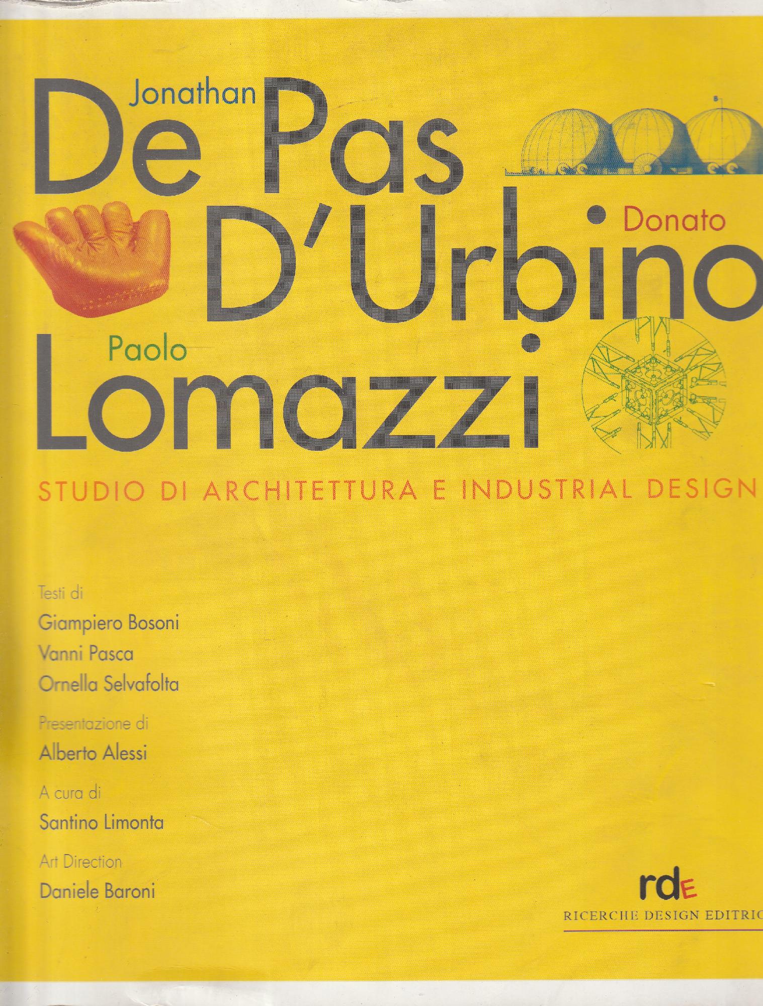 Jonathan De Pas, Donato D'Urbino, Paolo Lomazzi : studio di …