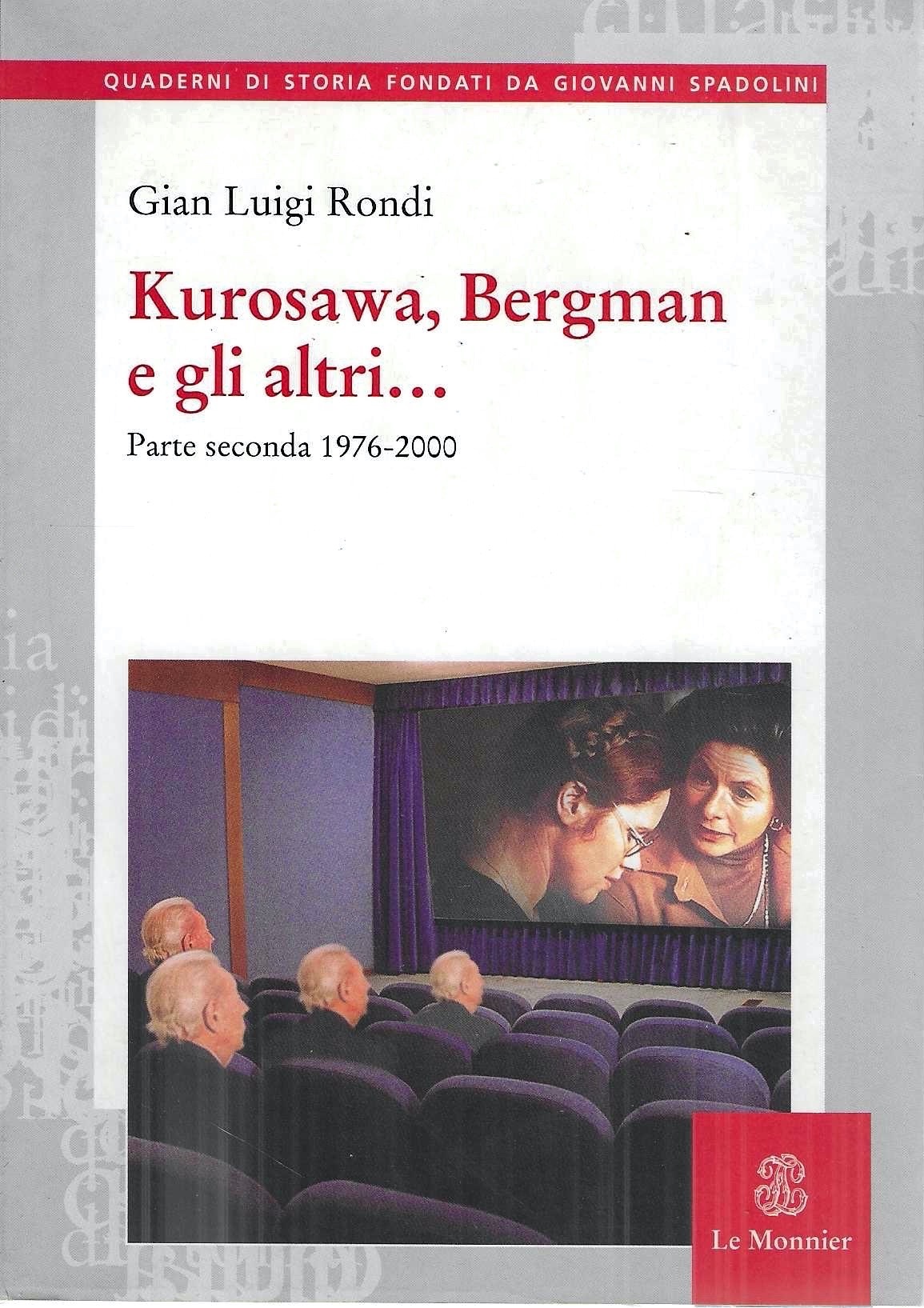 Kurosawa, Bergman e gli altri. Parte seconda1976-2000