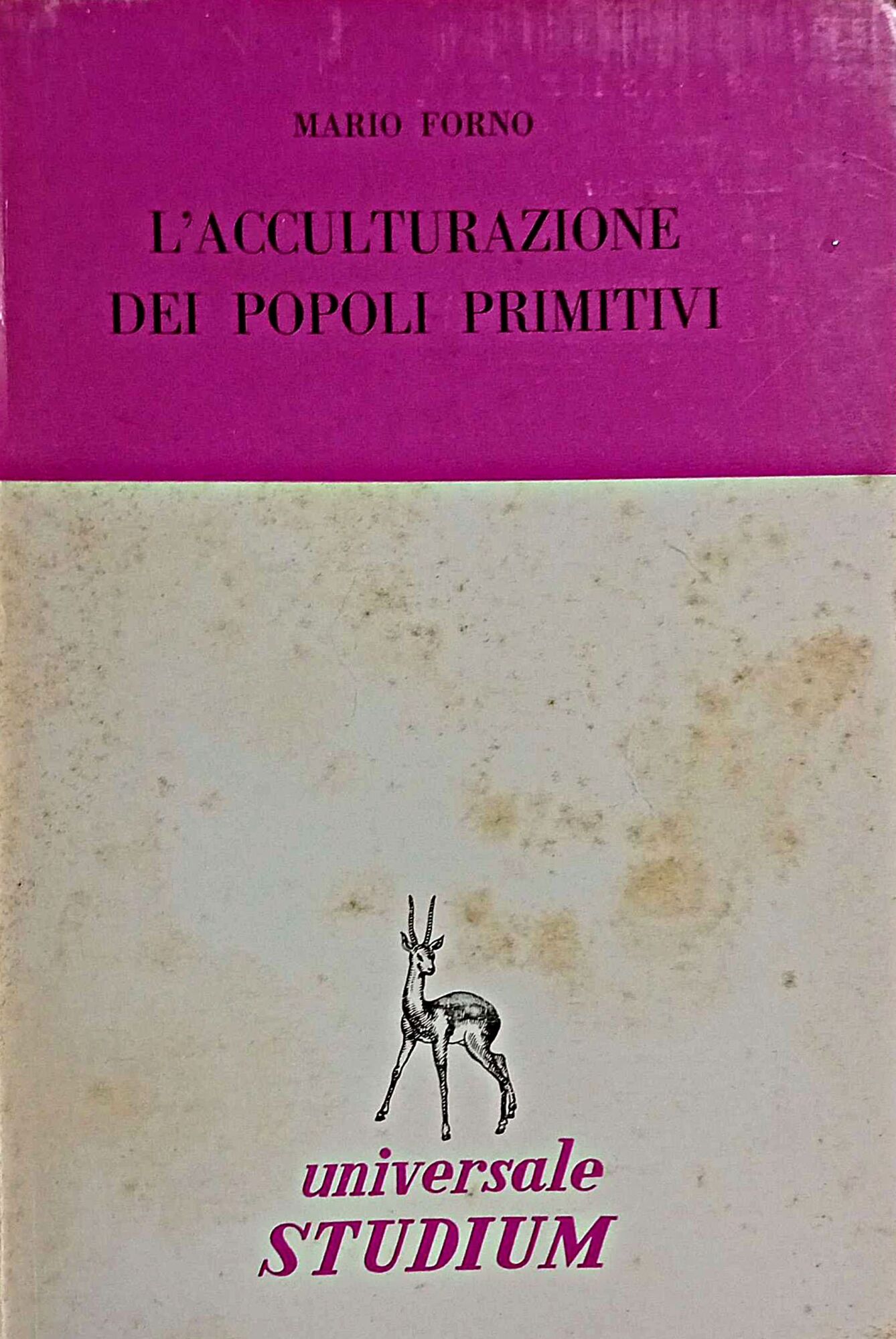 L' acculturazione dei popoli primitivi