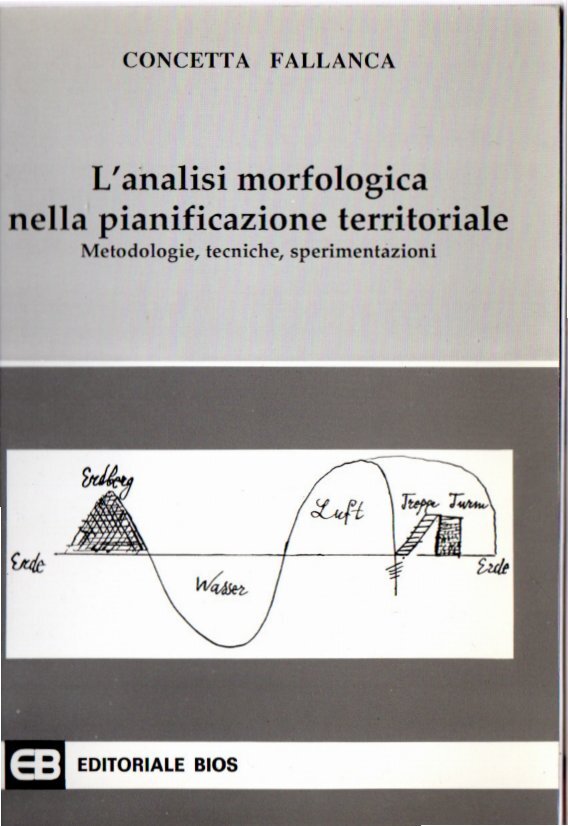 L'analisi morfologica nella pianificazione territoriale: Metodologie, tecniche, sperimentazioni