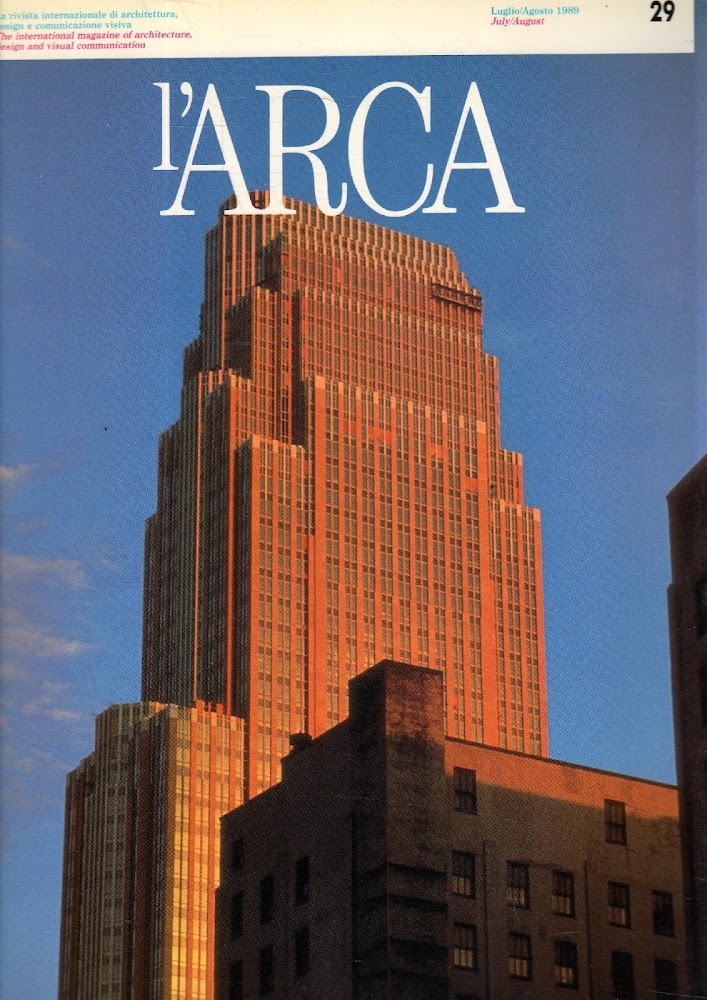 L'Arca. Rivista internazionale di architettura, design e comunicazione visiva. The …