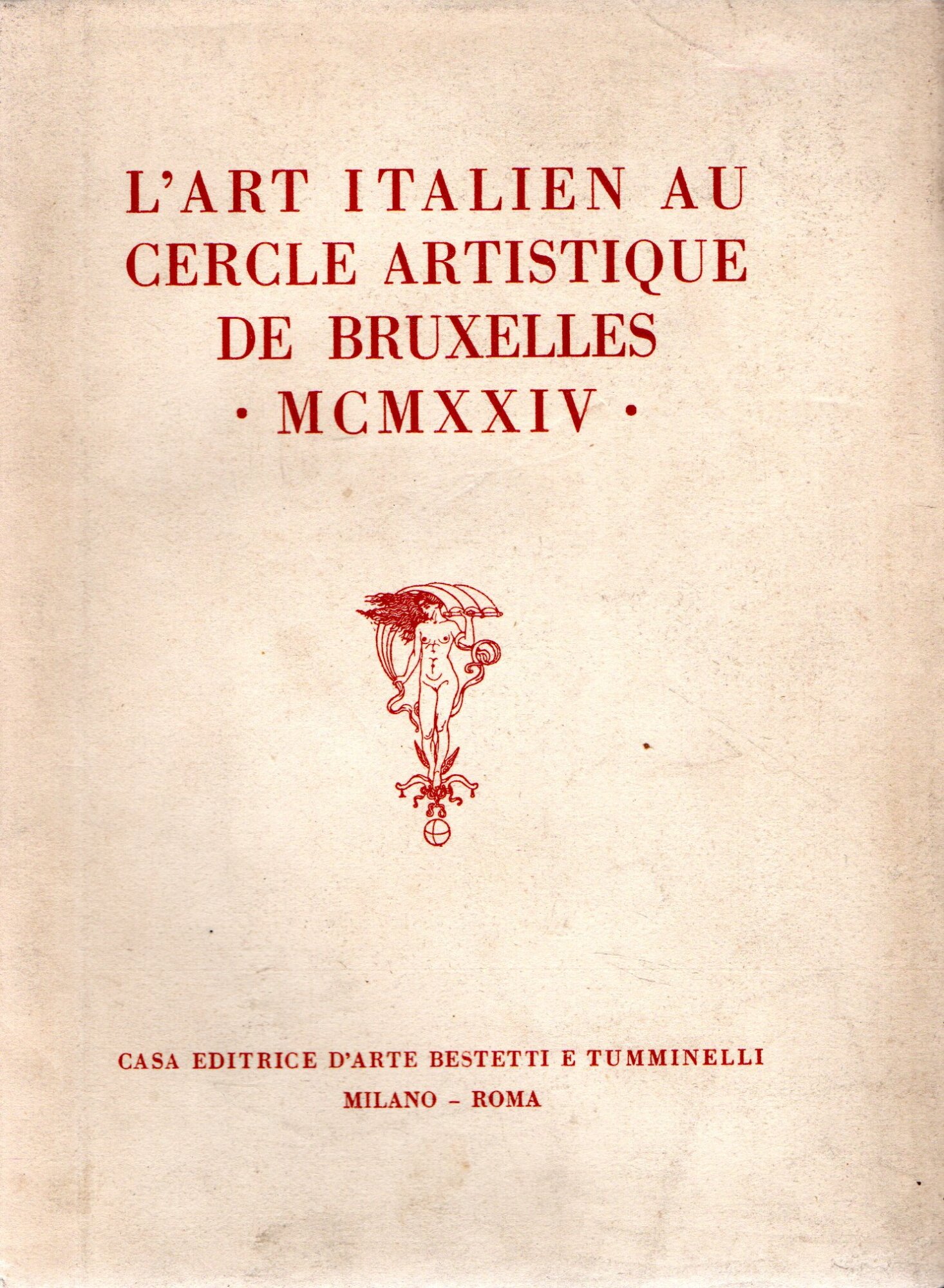 L'Art Italien au cercle artistique de Bruxelles