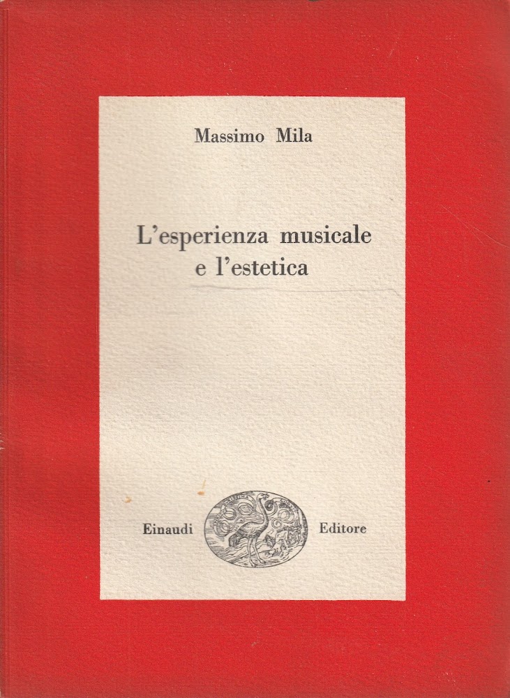 L'esperienza musicale e l'estetica