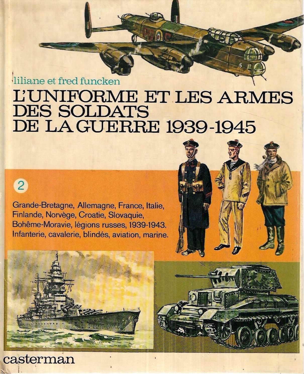 L'uniforme et les armes des soldats del la Guerre 1939-1945. …