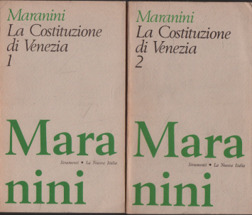 La Costituzione di Venezia 1-2.