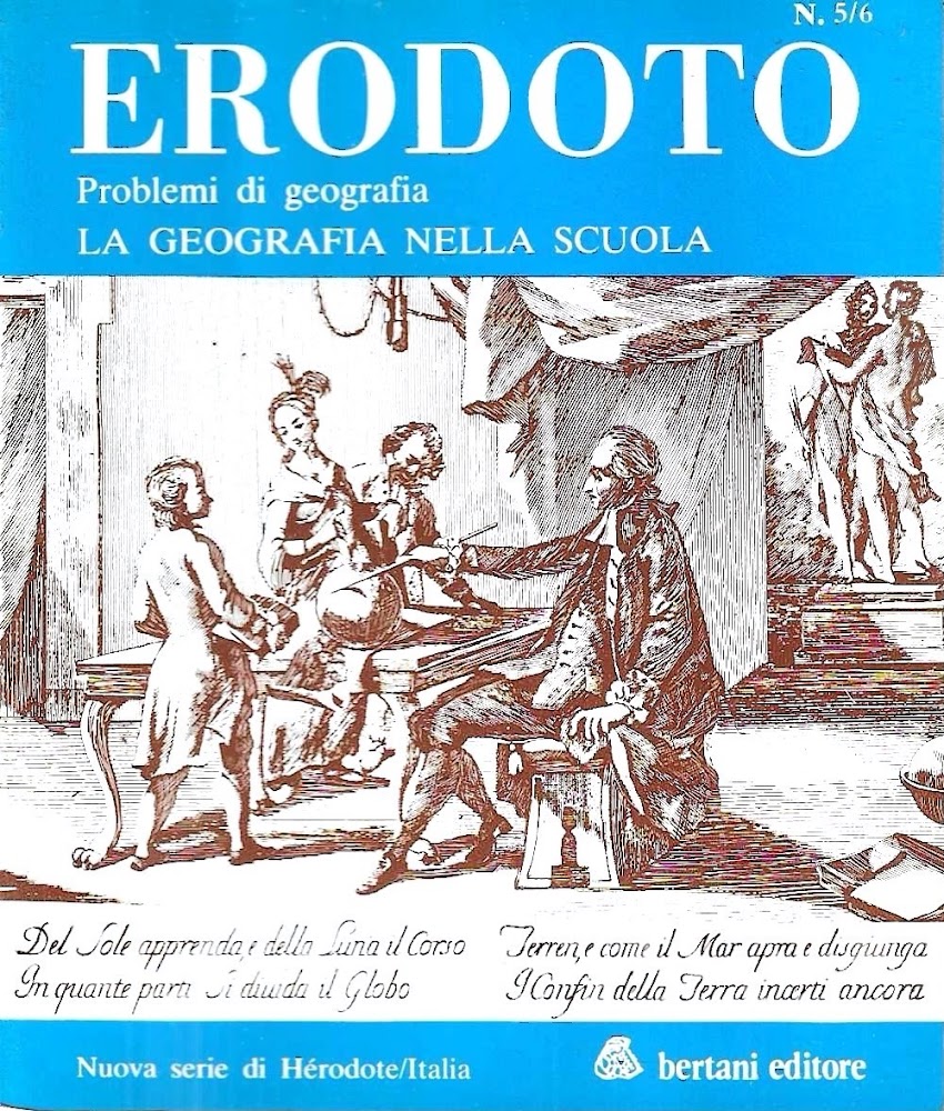 La geografia nella scuola. Rivista "Erodoto. Problemi di geografia", n.5-6/1982