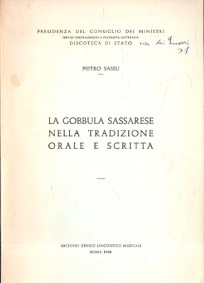 La gobbula sassarese nella tradizione orale e scritta