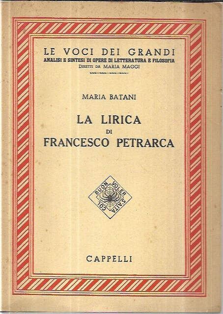 La lirica di Francesco Petrarca