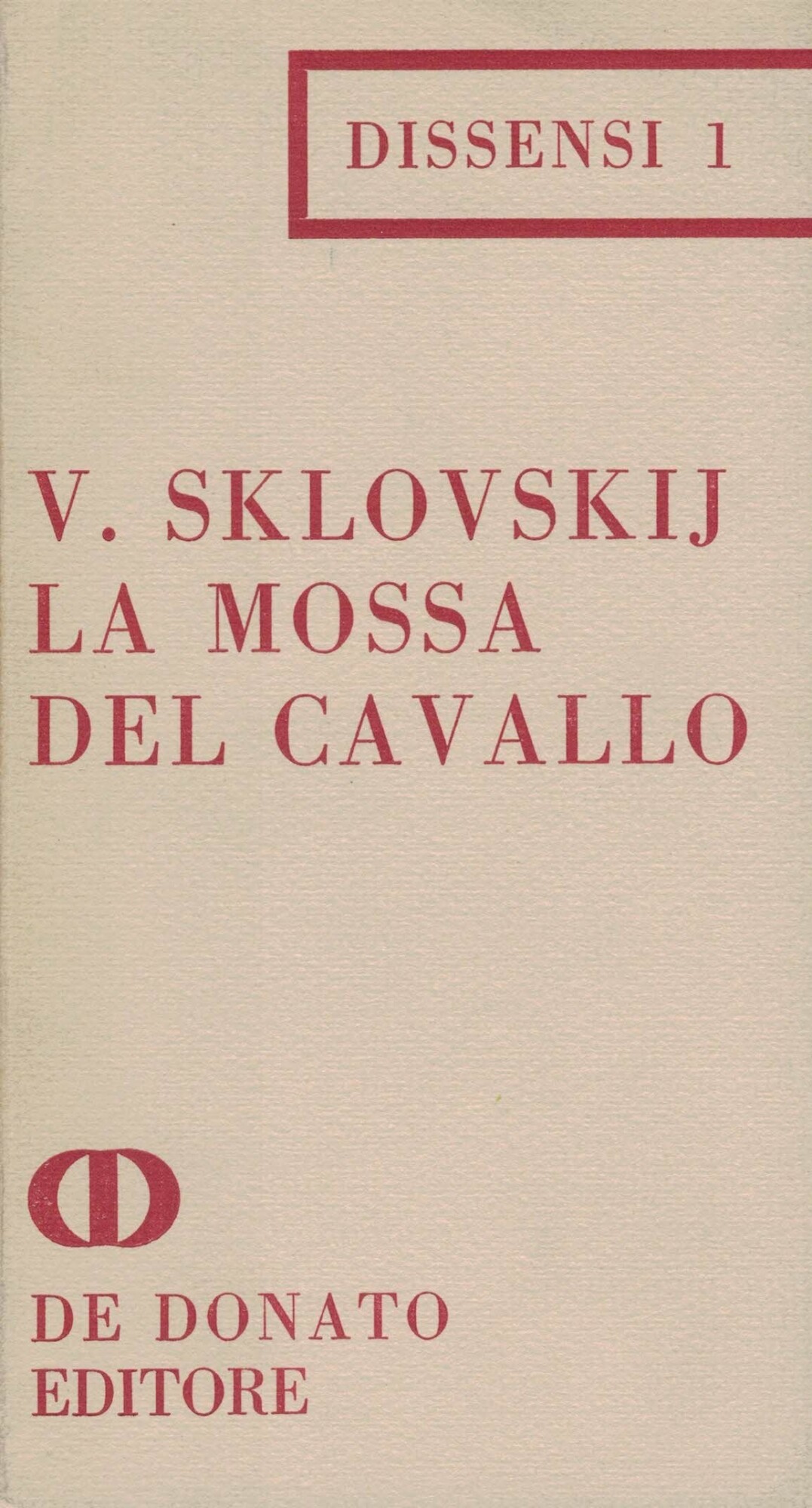 La mossa del cavallo : libro di articoli
