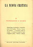 "LA NUOVA CRITICA" n^25 - Informazione e società