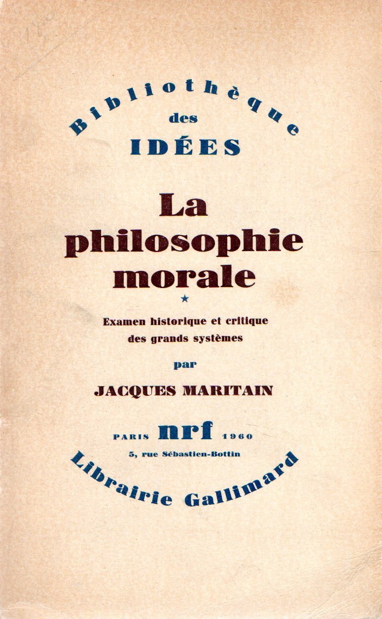La philosophie morale