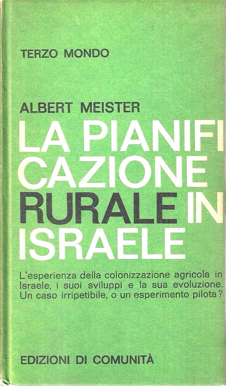 La pianificazione rurale in Israele