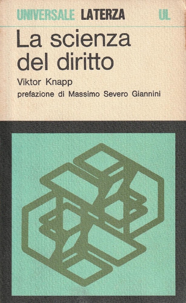 La scienza del diritto